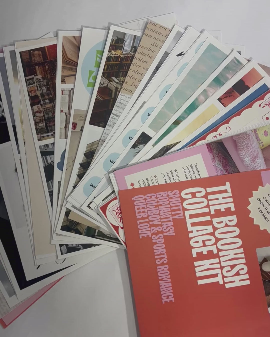 Bookish Collage Kit